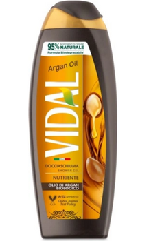 Gel de duș cu ulei de argan Vidal 250 ml Ulei de argan