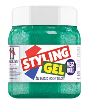 Hegron Styling Gel Meha Hold Verde 500 ml
