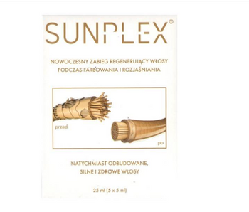 Sunplex - Tratament de regenerare a parului 5 x 5 ml