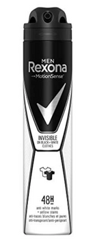 Deodorant Rexona Men Invisible Black &amp;White 200 ml