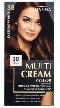 Joanna Multi Cream Color Vopsea de păr Castaniu 38