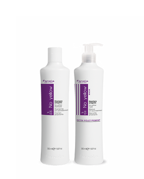 FANOLA Sampon Fara Galben 350ml + Masca 350ml - Set