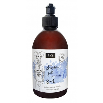 Gel de duș LAQ 8in1 pentru bărbați 500ml
