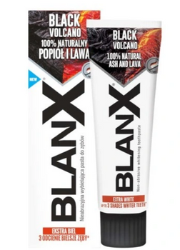 Blanx Black Volcano pastă de dinți puternic albitoare 75 ml