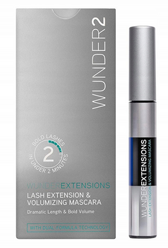 Wunder2 Lash Extens & Vol Mascara negru 7.5 TESTER