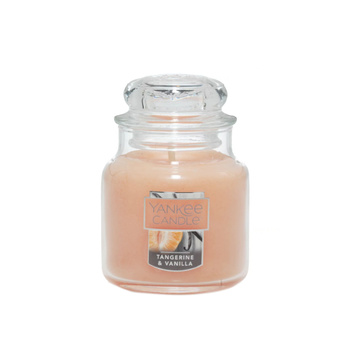 Borcan mic Yankee Candle Mandarină și Vanilie 104g