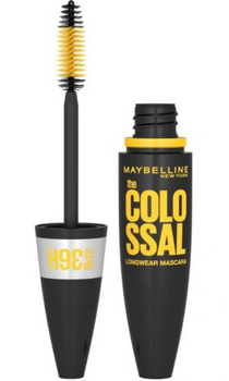 Maybelline Colossal Longwear Mascara 36 H gene negru 10 ml