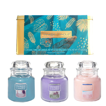 Set cadou de lumânări în borcan mic Yankee Candle 3