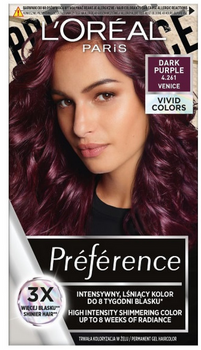 L'Oreal Paris Recital Hair Colour Violet închis 4.261 Culori vii