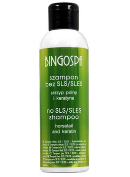 BingoSpa Sampon de par cu coada calului si keratina 100ml