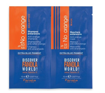 Sampon Fanola No Orange Sample 15ml + masca 15ml
