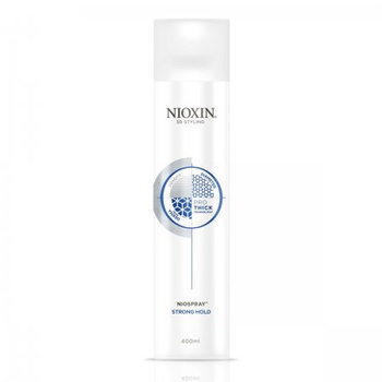 Nioxin 3D Styling Niospray Strong Hold - lac cu fixare puternica 400ml