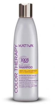 Sampon KATIVA Color Therapy Violet albastru 250 ml