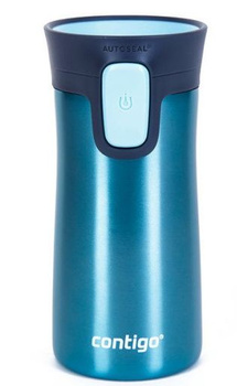 Cană termică Contigo 38 Pinnacle Tantalum Blue 300 ml 1000-0738