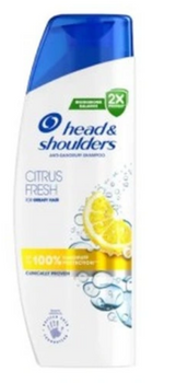 Head&Shoulders Citrus Fresh Sampon îngrijire a părului anti-mătreață 250ml