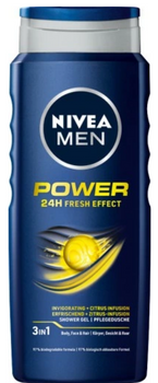 Nivea Men Power Fresh Gel de duș 500 ml
