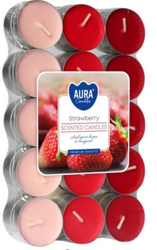 Bispol Scaldă lumânări parfumate 30 buc Căpșuni