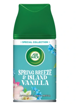 Air Wick Briză de primăvară și vanilie de insulă 250ml Reîncărcare