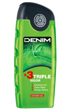 Gel de duș Denim Musk x3 Triple Vigor 250 ml
