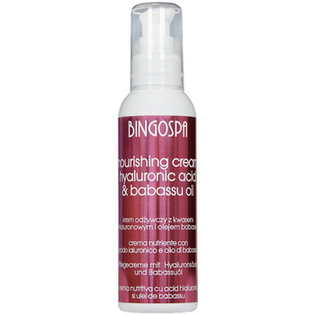 BingoSpa Cremă hrănitoare cu acid hialuronic 135g