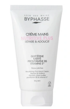 Byphasse Nutritive Plus Cremă de mâini hrănitoare 150 ml