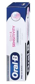 Pasta de dinți Oral-B Advanced Sensitivity &amp; Gum Calm 75 ml