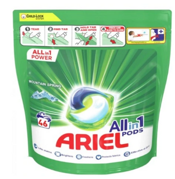 Ariel Mountain Spring Capsule de rufe 46 bucăți