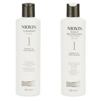 NIOXIN 1 Duo Set 2x300ml Sampon + Balsam