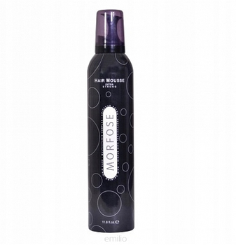 Morfose Extra Strong Mousse Black 350 ml