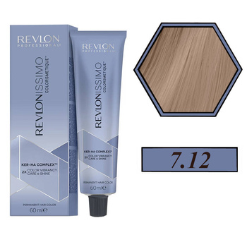 Vopsea Revlon Revlonissimo Colorsmetique 60 ml 7.12