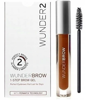 Wunder2 Wunderbrow Gel pentru sprâncene Auburn 3 g