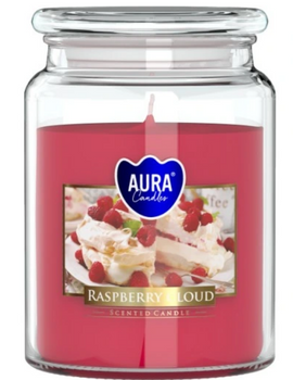Lumânare parfumată Bispol în sticlă 500 g Raspberry Cloud