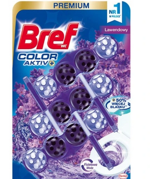 Bref Color Aktiv Purple Lavender 3 x 50 g Vas de toaletă
