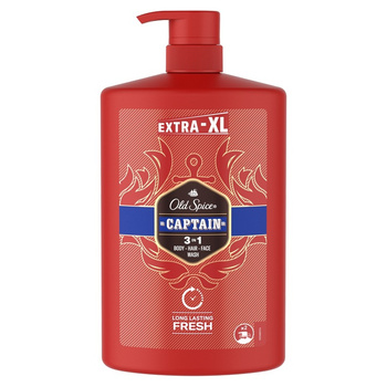 Gel de duș Old Spice 3 în 1 Capitan 1000 ml
