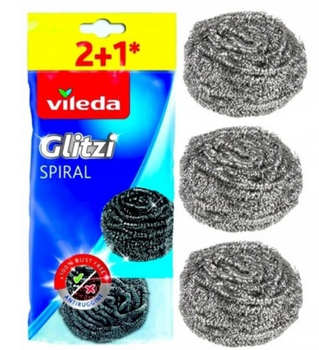 Vileda Steel Dishwasher Druciak 3 buc