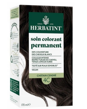Colorant Herbatint 170 ml 4C Castan cenușiu