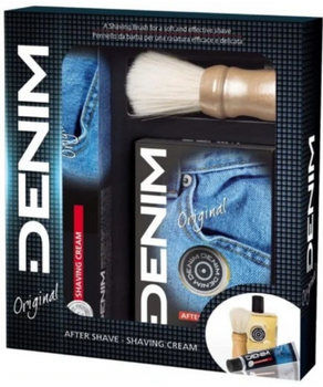 Set cadou Denim cu perie pentru bărbați