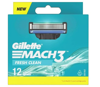 Gillette M3 Fresh Clean 12 buc