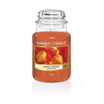 Borcan mare de portocale condimentat Yankee Candle 623g