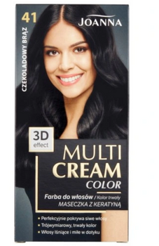 Joanna Multi Cream Color vopsea de păr Chocolate Brown 41