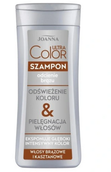 Joanna Ultra Color Sampon nuanțe de maro 200 ml