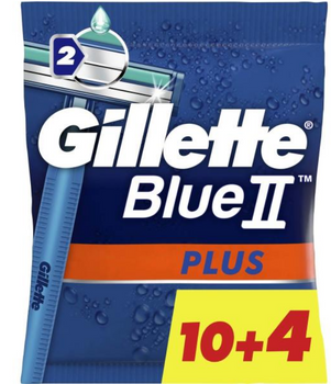 Gillette Blue II Plus 10+4