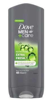 Dove Men+ Care Gel de duș Extra Fresh 400 ml