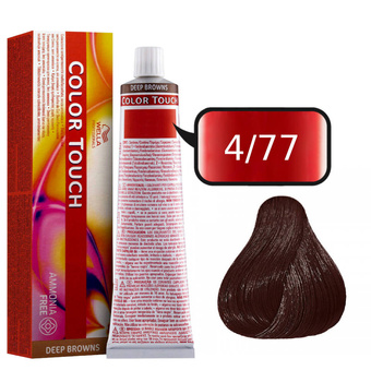 Vopsea Wella Color Touch 60 ml 4/77