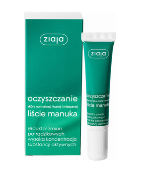 Ziaja manuka leaves acnee leions reducer 15ml