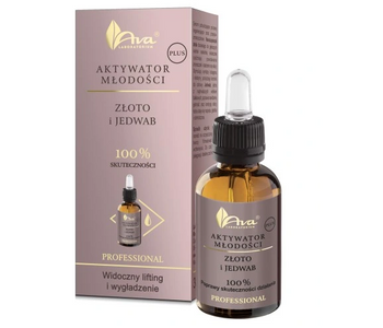 Ava Youth Activators Plus Aur și mătase 30 ml
