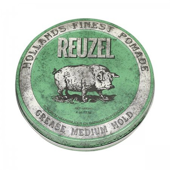Pomadă Reuzel Green Grease cu rezistență medie 113g