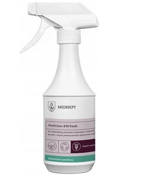 Odorizant de aer cu atomizor parfum Black Grape - 500 ml Mediclean MC 610 Medisept