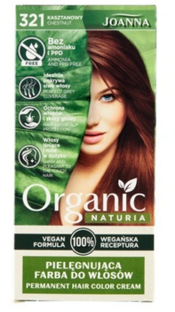 Joanna Naturia Vopsea de păr organică Chestnut 321