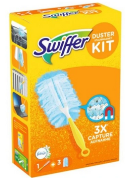 Mătură de șters praful Swiffer cu 3 vârfuri